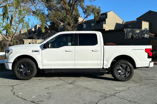 used 2024 Ford F-150 Lightning car, priced at $54,653