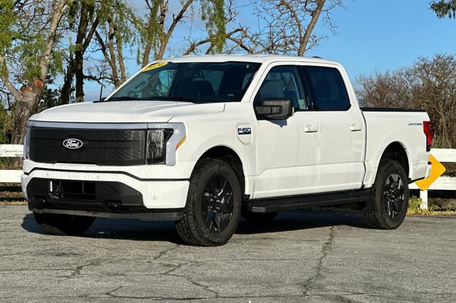 used 2024 Ford F-150 Lightning car, priced at $54,653