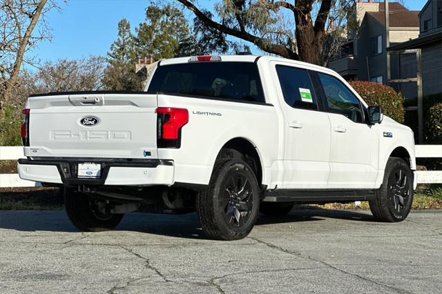 used 2024 Ford F-150 Lightning car, priced at $54,653