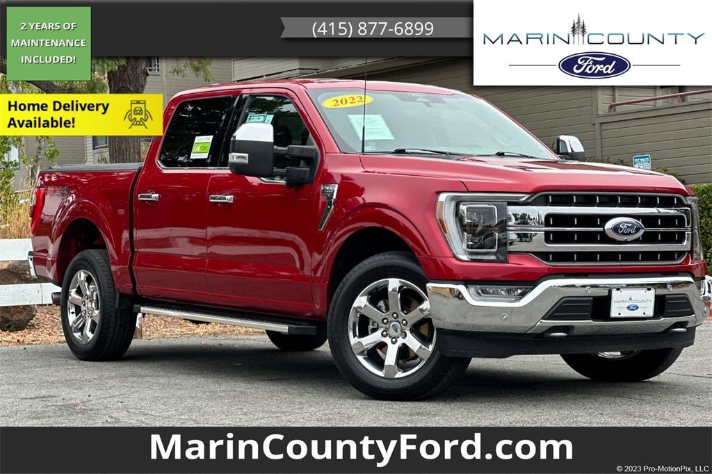 used 2022 Ford F-150 car, priced at $45,886