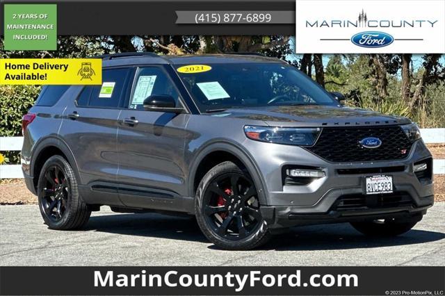 used 2021 Ford Explorer car, priced at $34,963