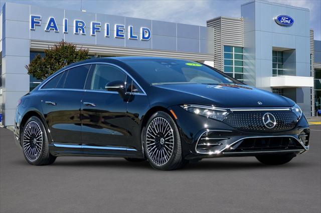 used 2022 Mercedes-Benz EQS 580 car, priced at $49,891