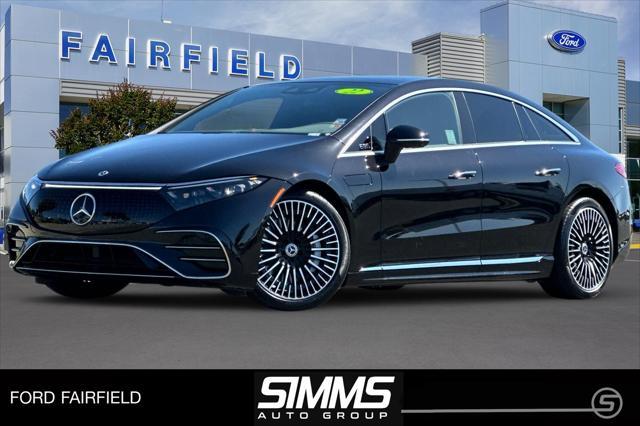 used 2022 Mercedes-Benz EQS 580 car, priced at $49,891