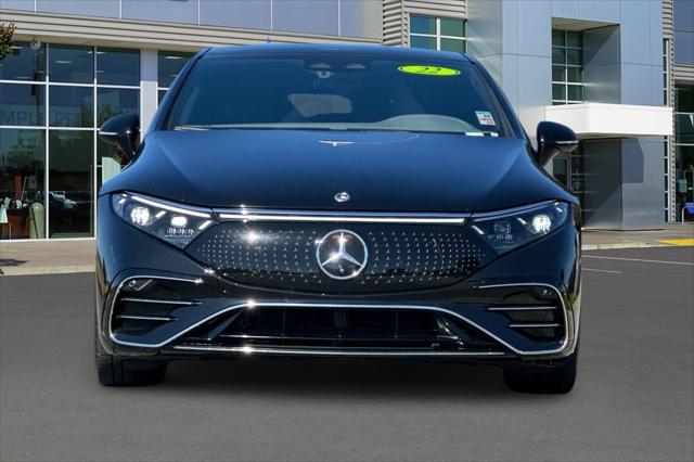 used 2022 Mercedes-Benz EQS 580 car, priced at $49,891