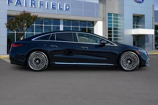 used 2022 Mercedes-Benz EQS 580 car, priced at $49,891