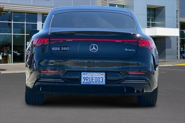 used 2022 Mercedes-Benz EQS 580 car, priced at $49,891