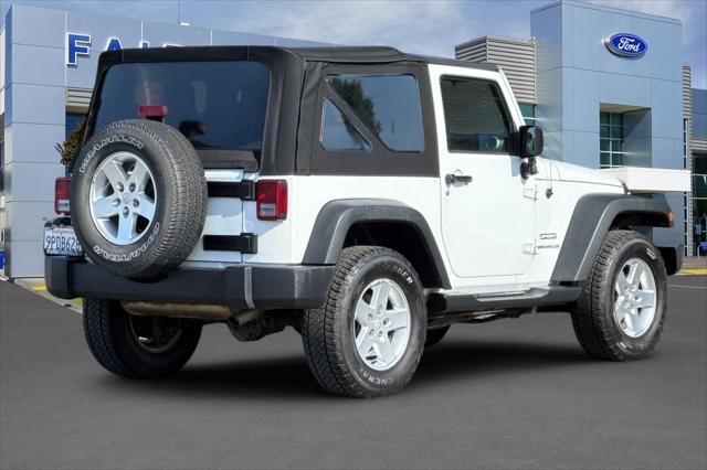 used 2016 Jeep Wrangler car, priced at $20,991