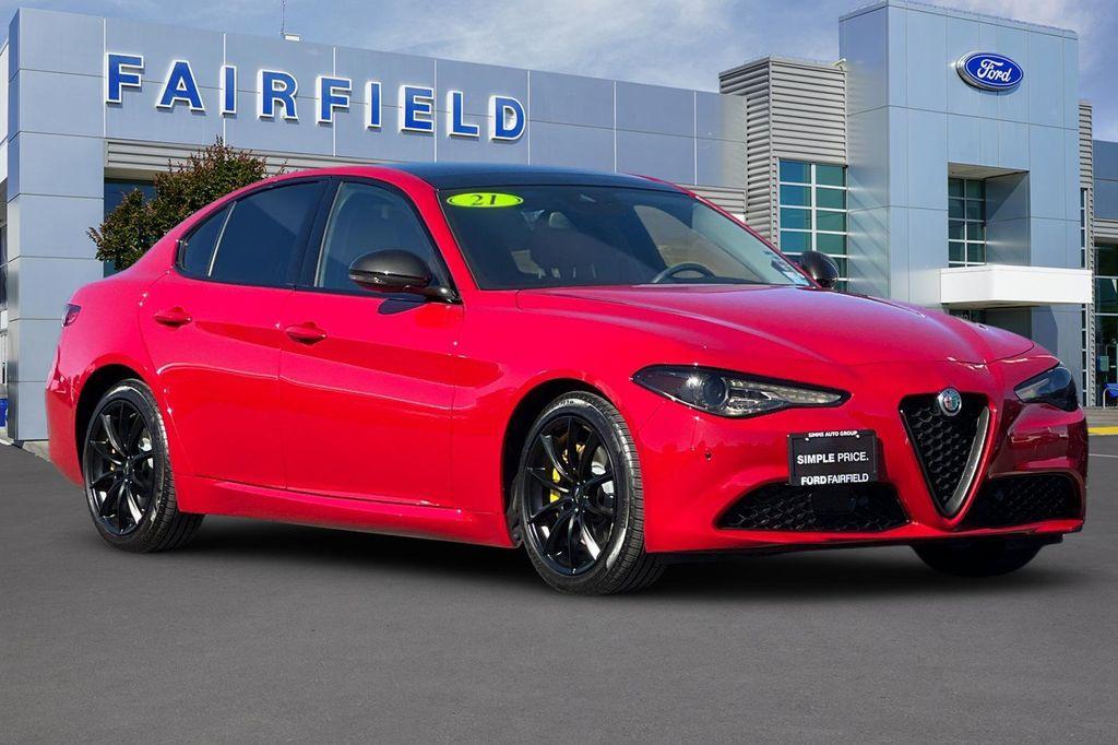 used 2021 Alfa Romeo Giulia car, priced at $22,591