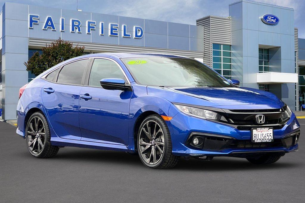 used 2020 Honda Civic car, priced at $19,591