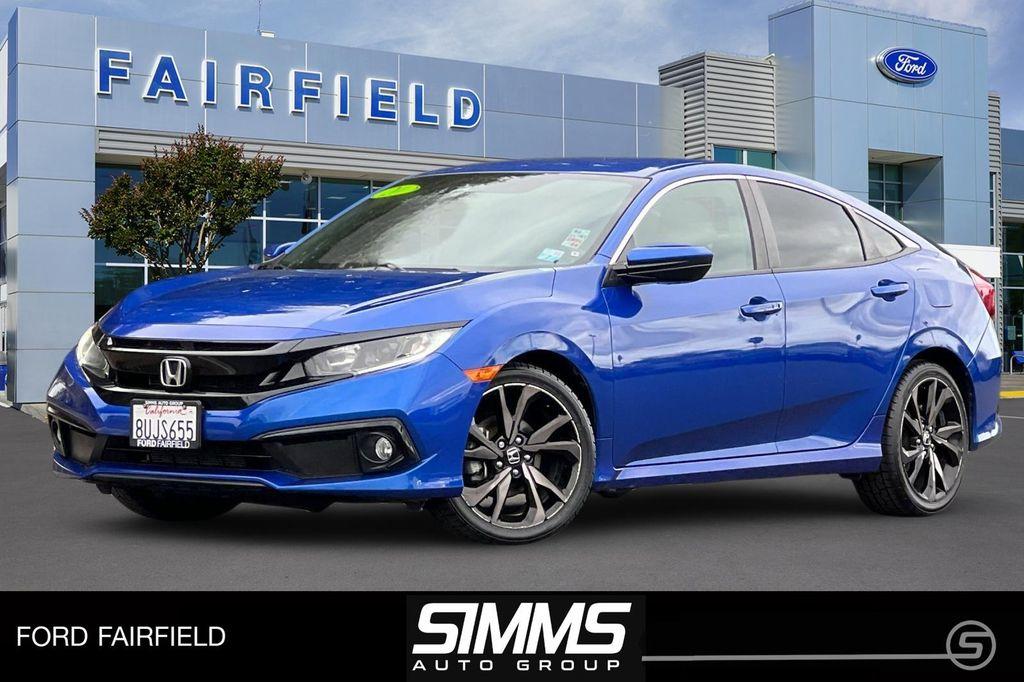 used 2020 Honda Civic car, priced at $19,591