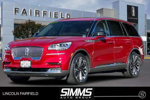 used 2020 Lincoln Aviator car, priced at $32,591