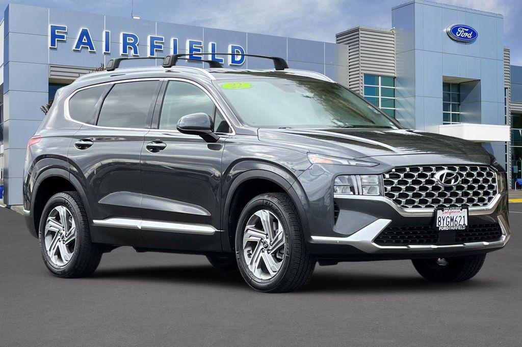 used 2022 Hyundai Santa Fe car, priced at $17,994