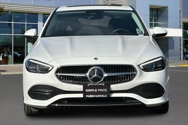 used 2022 Mercedes-Benz C-Class car, priced at $35,291