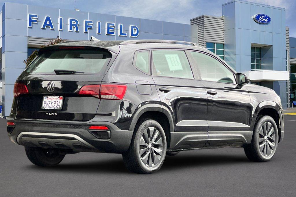 used 2024 Volkswagen Taos car, priced at $19,991