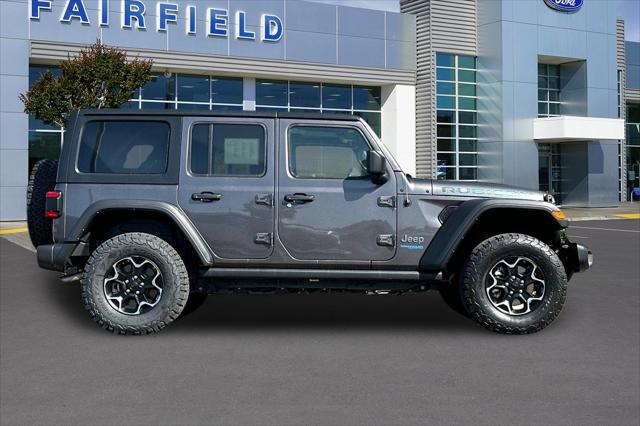 used 2022 Jeep Wrangler Unlimited 4xe car, priced at $36,292