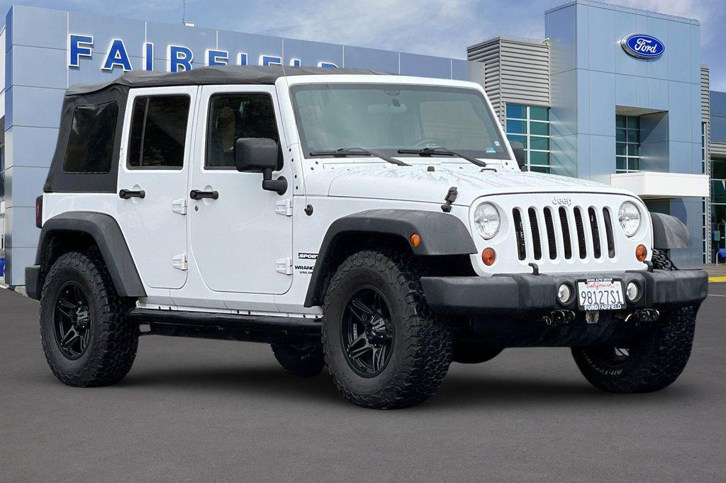 used 2012 Jeep Wrangler Unlimited car, priced at $14,991