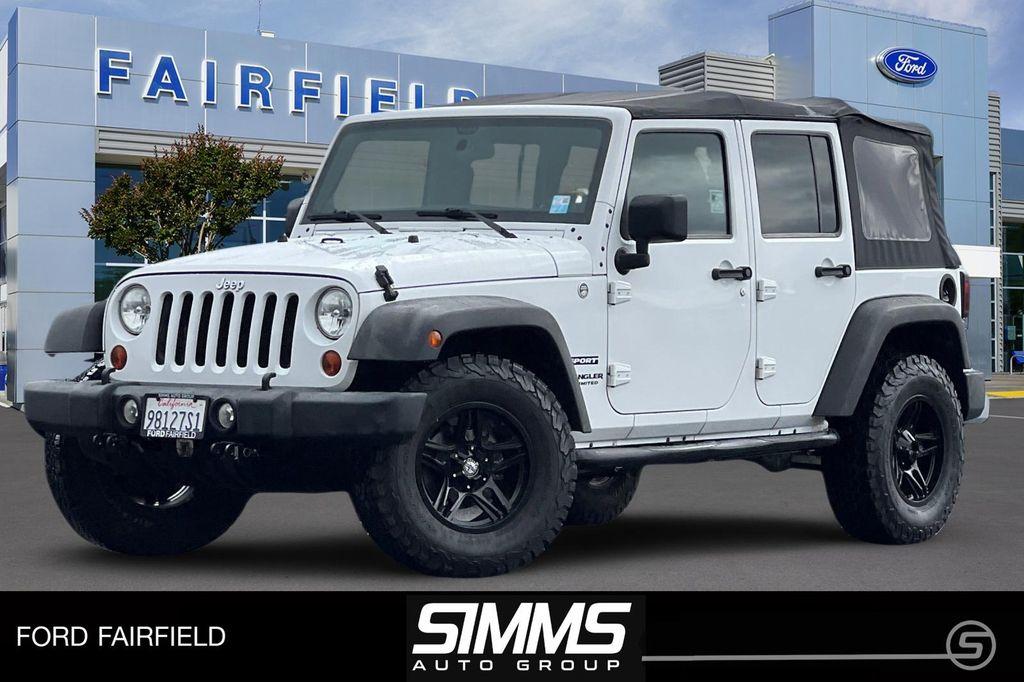 used 2012 Jeep Wrangler Unlimited car, priced at $14,991