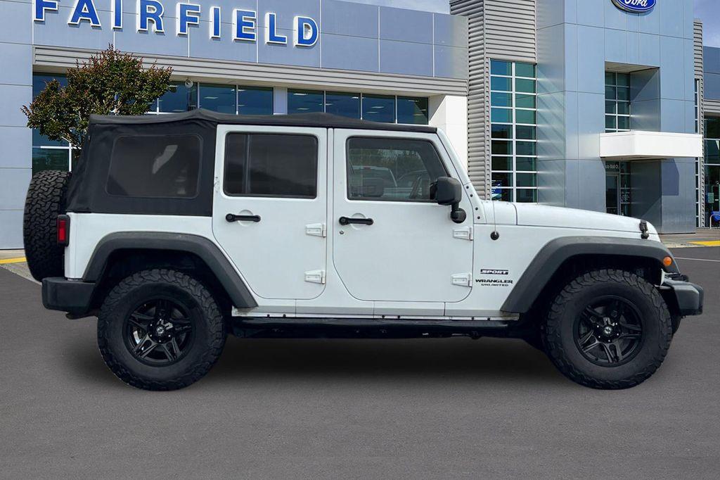used 2012 Jeep Wrangler Unlimited car, priced at $14,991
