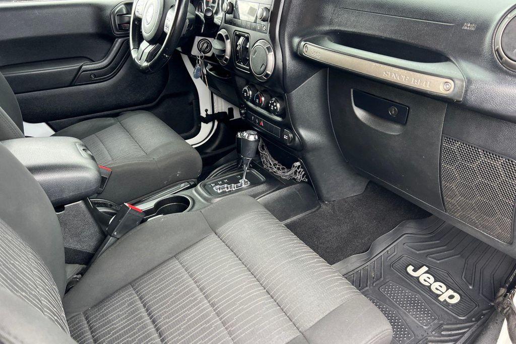 used 2012 Jeep Wrangler Unlimited car, priced at $14,991