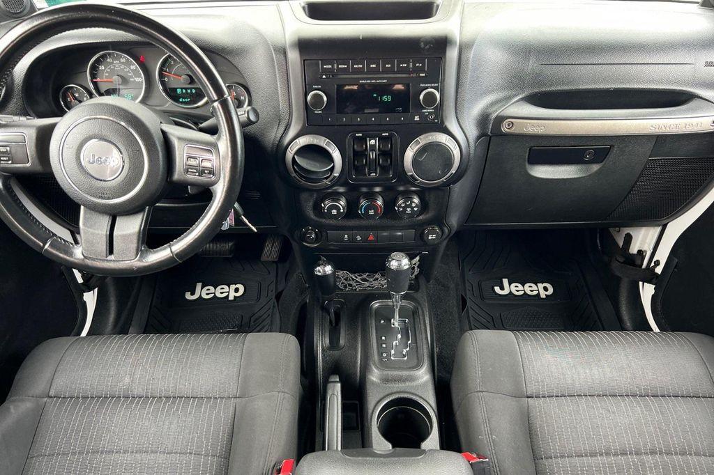 used 2012 Jeep Wrangler Unlimited car, priced at $14,991
