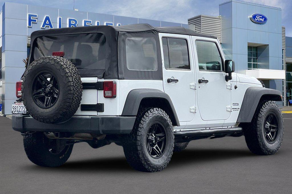 used 2012 Jeep Wrangler Unlimited car, priced at $14,991