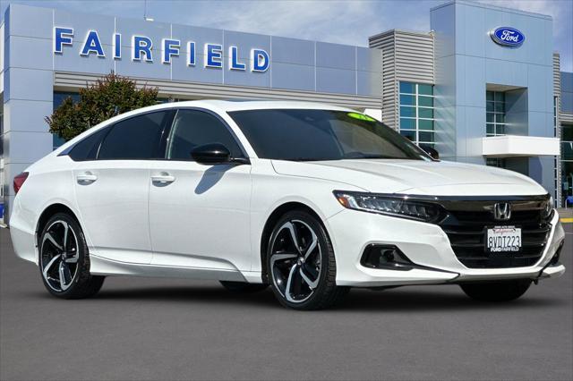 used 2021 Honda Accord car, priced at $24,591