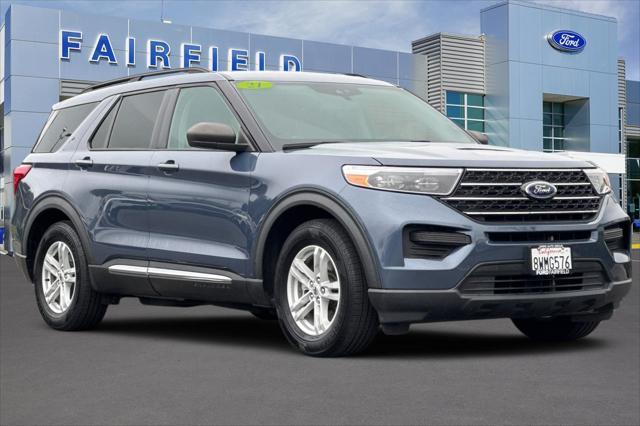 used 2021 Ford Explorer car, priced at $25,591