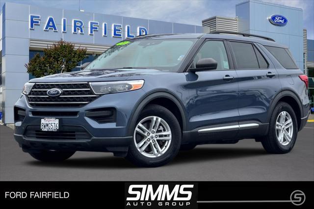 used 2021 Ford Explorer car, priced at $25,591