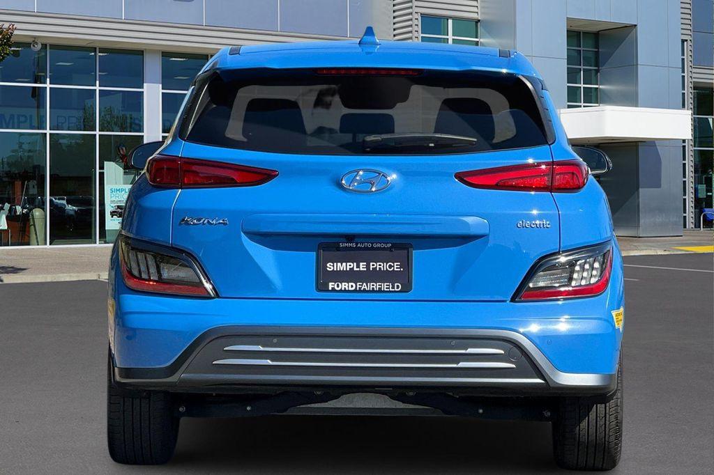 used 2022 Hyundai Kona EV car, priced at $23,591
