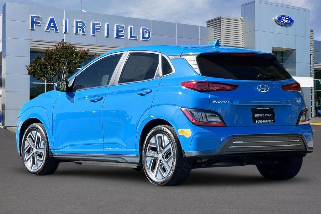 used 2022 Hyundai Kona EV car, priced at $23,591