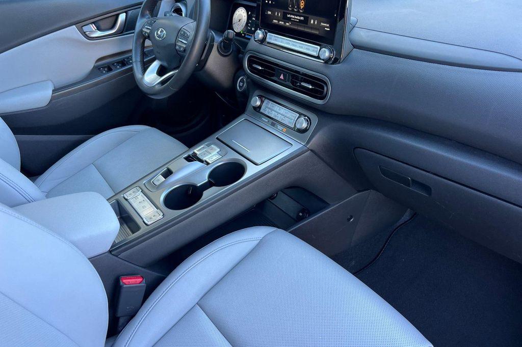 used 2022 Hyundai Kona EV car, priced at $23,591
