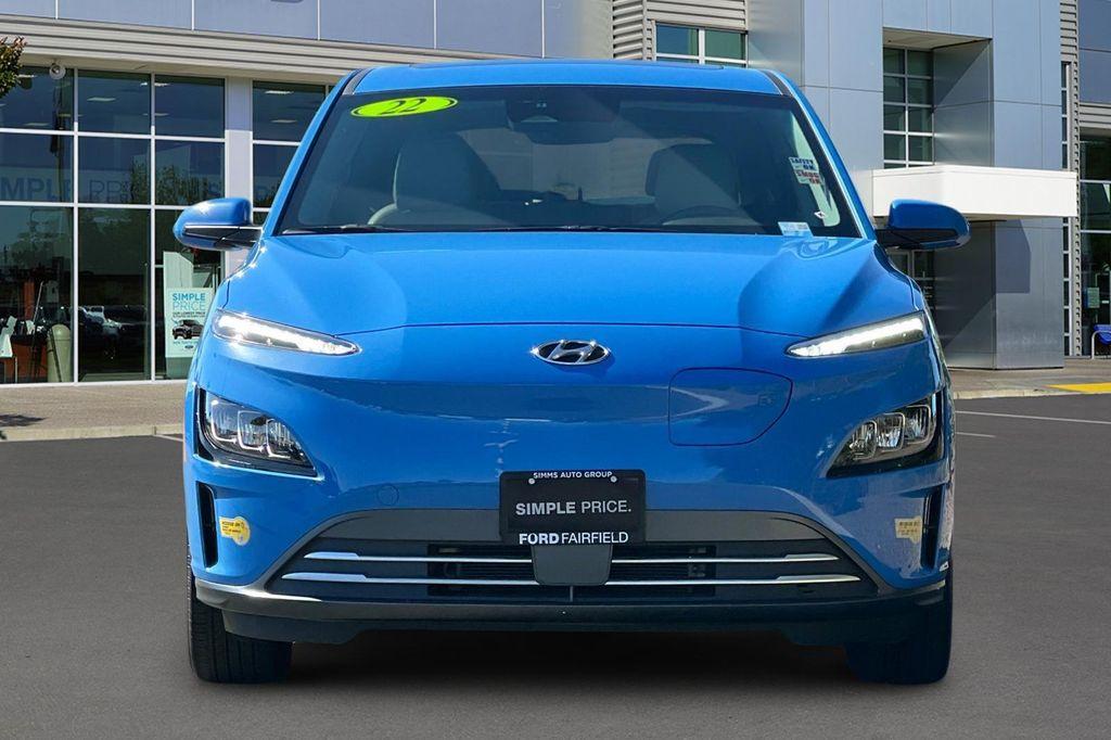 used 2022 Hyundai Kona EV car, priced at $23,591