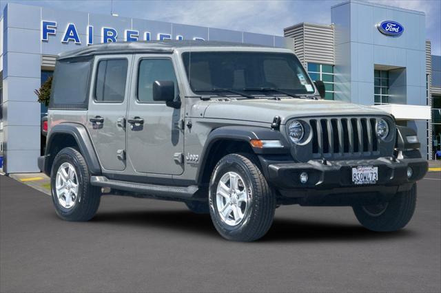 used 2020 Jeep Wrangler Unlimited car, priced at $26,994
