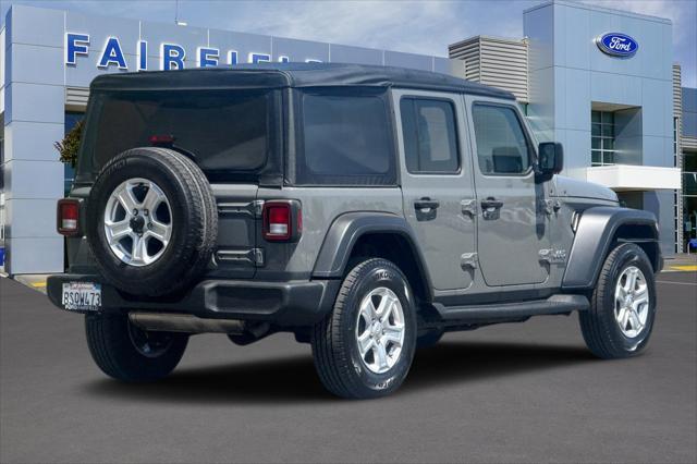 used 2020 Jeep Wrangler Unlimited car, priced at $26,994