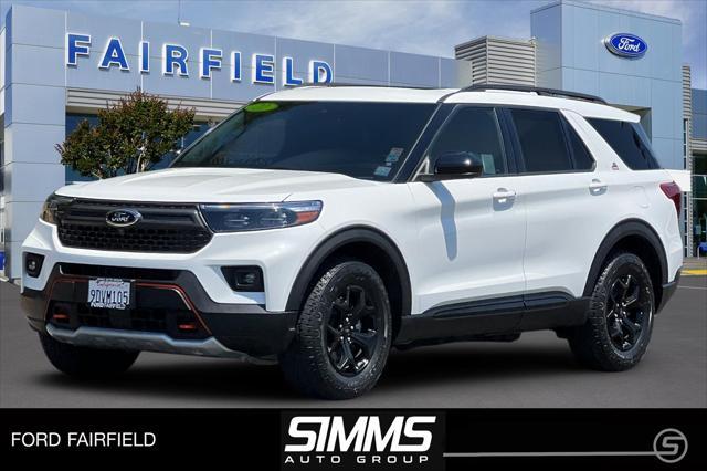 used 2022 Ford Explorer car, priced at $37,944