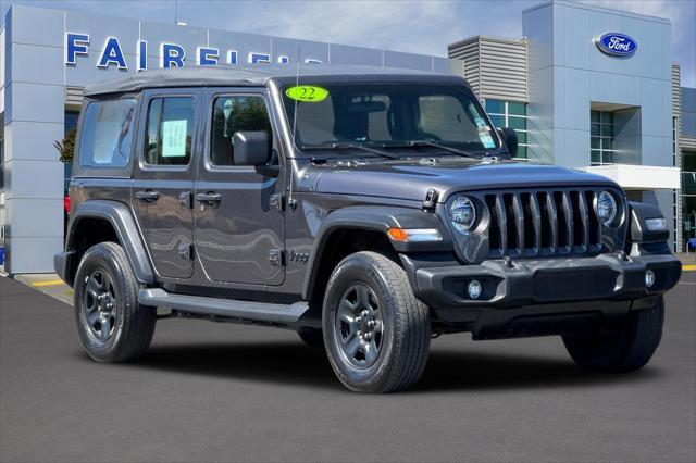 used 2022 Jeep Wrangler Unlimited car, priced at $29,991
