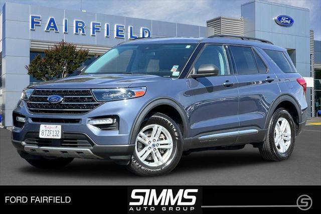 used 2021 Ford Explorer car, priced at $25,593