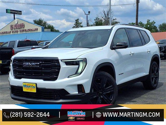 new 2026 GMC Acadia car, priced at $49,590