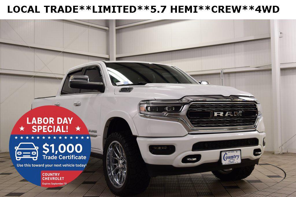 used 2021 Ram 1500 car, priced at $37,500