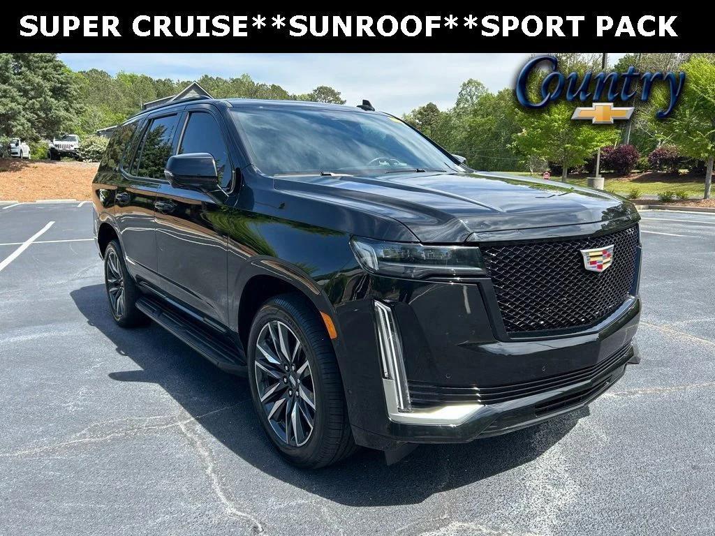 used 2023 Cadillac Escalade car, priced at $76,499