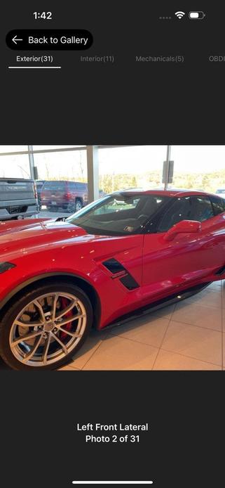 used 2017 Chevrolet Corvette car, priced at $59,000