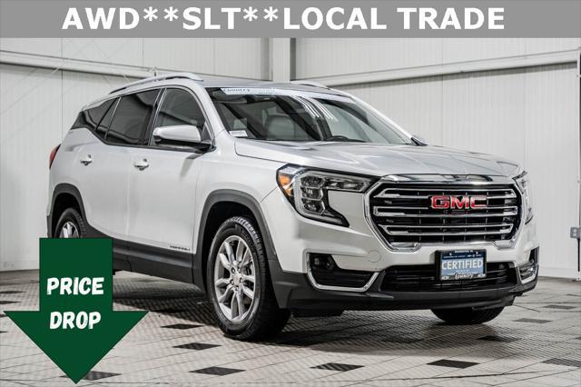 used 2022 GMC Terrain car, priced at $21,500