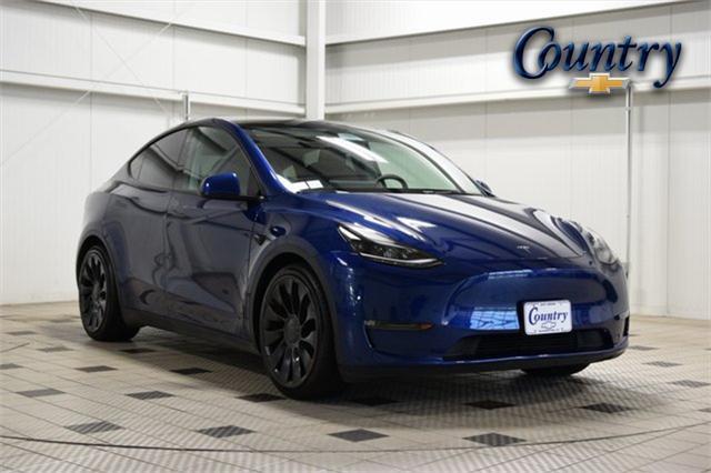 used 2021 Tesla Model Y car, priced at $27,999