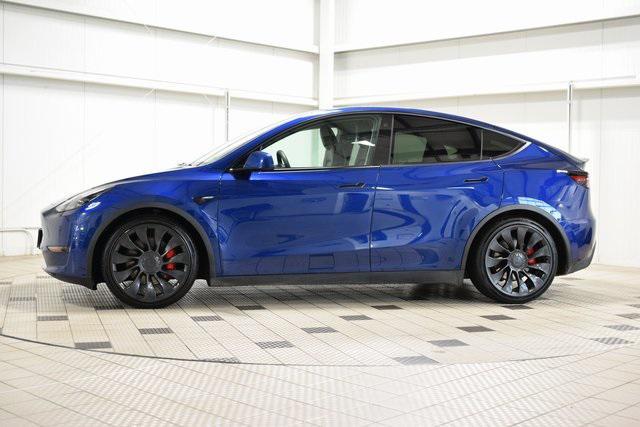 used 2021 Tesla Model Y car, priced at $27,999