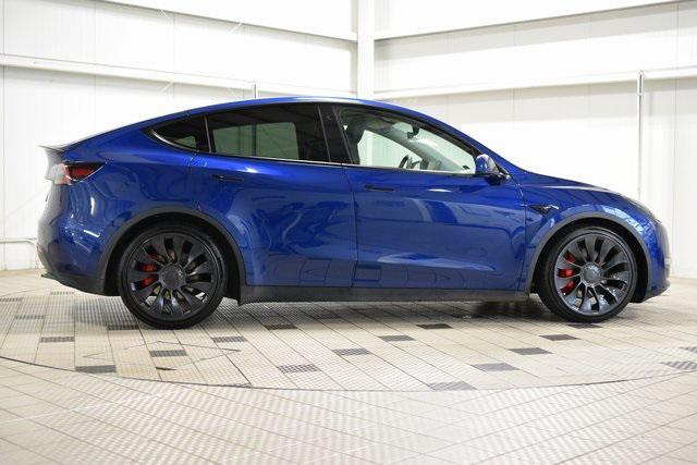 used 2021 Tesla Model Y car, priced at $27,999