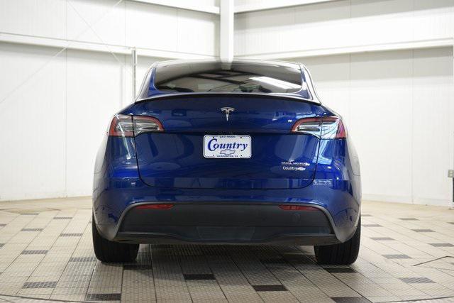 used 2021 Tesla Model Y car, priced at $27,999