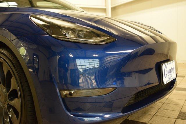 used 2021 Tesla Model Y car, priced at $27,999