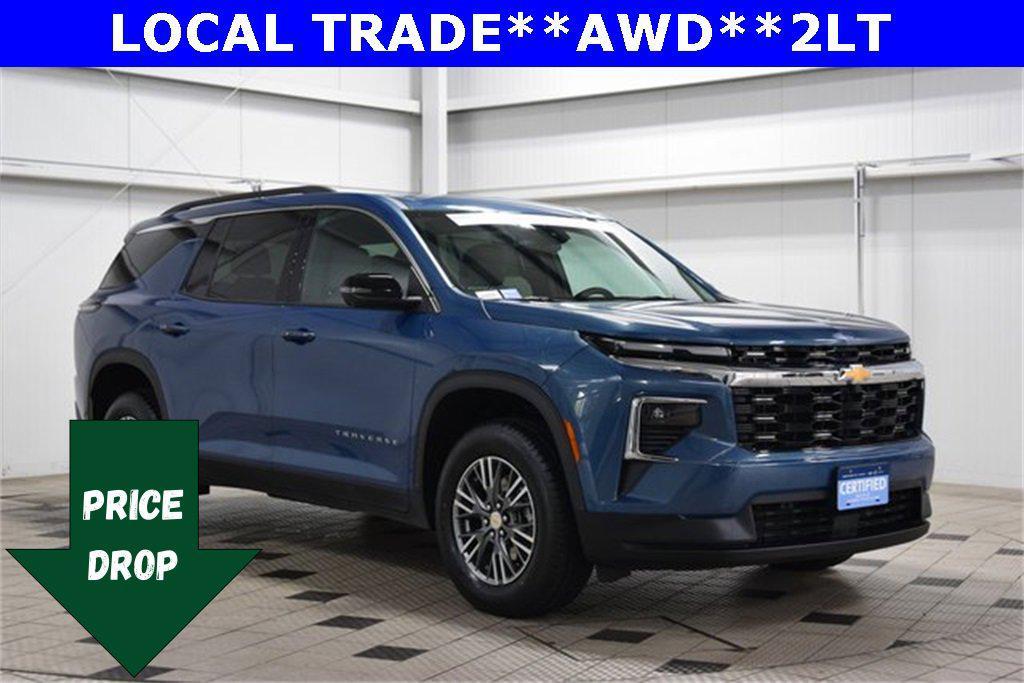 used 2024 Chevrolet Traverse car, priced at $37,777