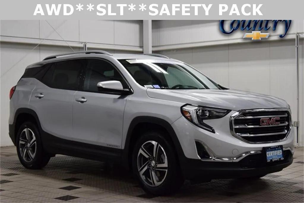 used 2021 GMC Terrain car, priced at $23,250