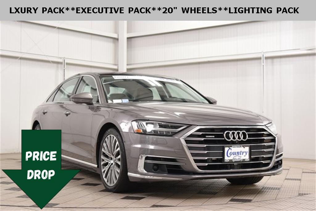used 2019 Audi A8 car, priced at $29,999